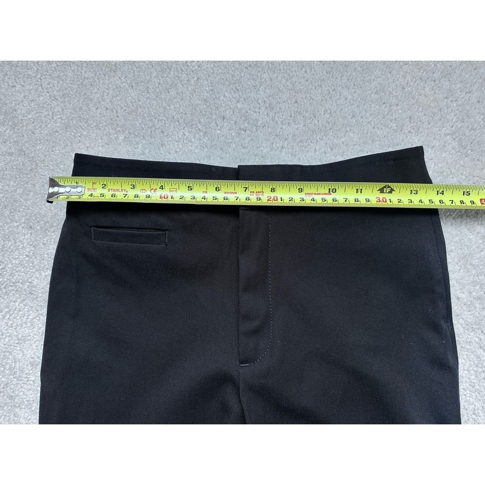 Banana Republic Cotton Blend Flare Pants 0 Tall Black - Picture 6 of 10